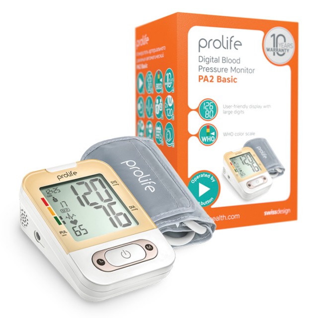 Prolife PA2 Basic digital upper blood pressure monitor